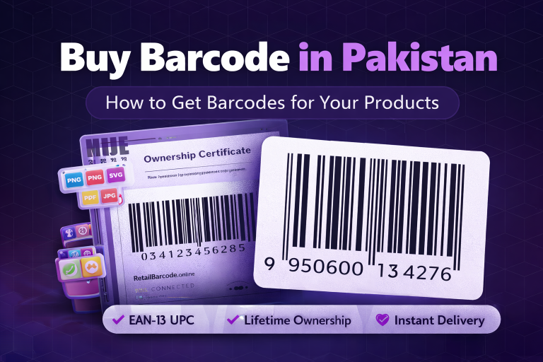 Buy Barcode in Pakistan – Simple Guide to Get Barcodes for Your Products