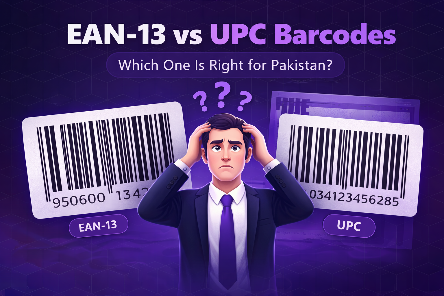 EAN-13 vs UPC Barcodes Which One Is Right for Your Business in Pakistan