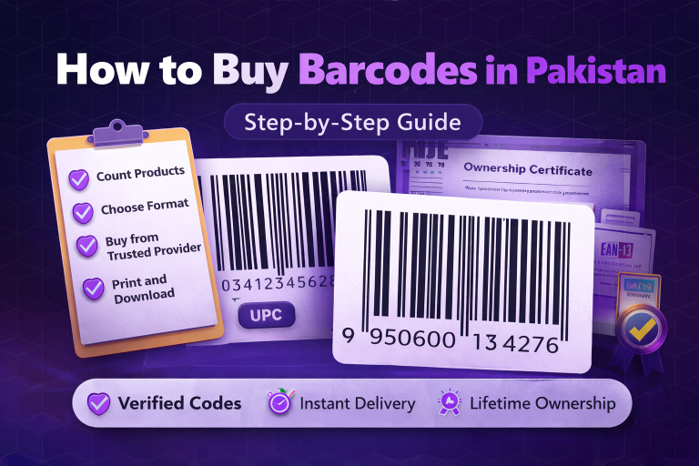 How to Buy Barcodes in Pakistan – Step-by-Step Guide
