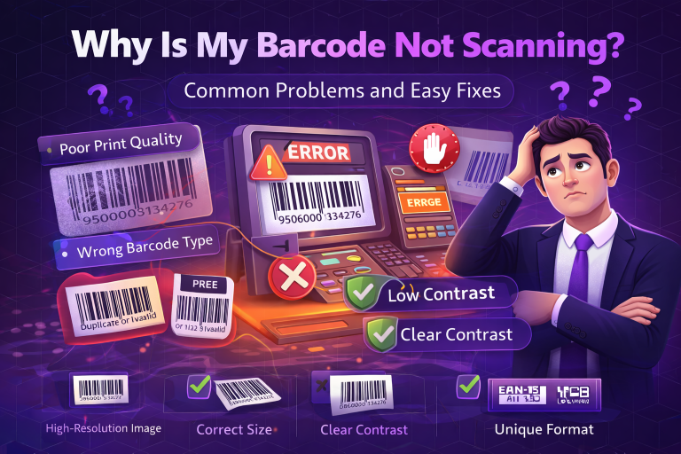 Why Is My Barcode Not Scanning? Common Problems and Easy Fixes